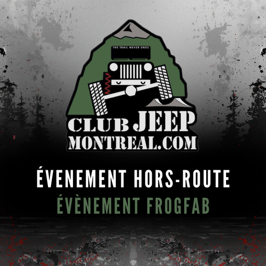 ÉVÈNEMENT DES COULEURS FROGFAB - 3 ET 4 OCTOBRE 2026