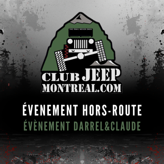 ÉVÈNEMENT DES COULEURS DARREL&CLAUDE - 10 OCTOBRE 2026