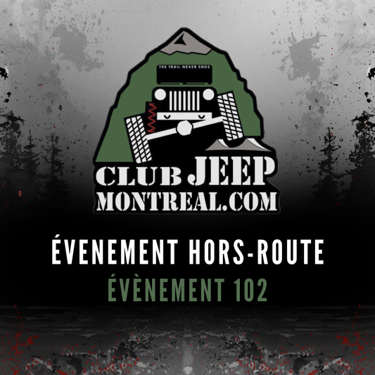 ÉVÈNEMENT 102 - 13 JUIN 2026