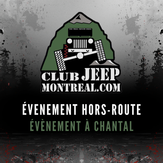 ÉVÈNEMENT À CHANTAL - 12 SEPTEMBRE 2026