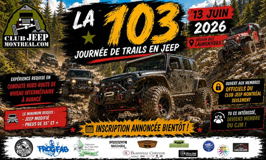 ÉVÈNEMENT 103 - 13 JUIN 2026